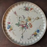 Large porcelain dish Limoges Email