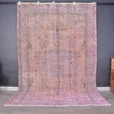 Pink Handknotted Decorative Rug sku 1917
