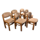 Série 6 chaises en orme Maison Regain
