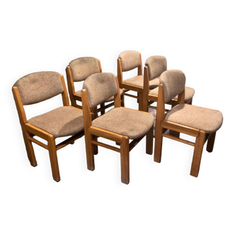 Series 6 elm chairs Maison Regain
