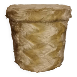 Vintage pouf in toupee