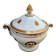 Soupière porcelaine Empire époque Napoléon Ier décor d'abeille dorée