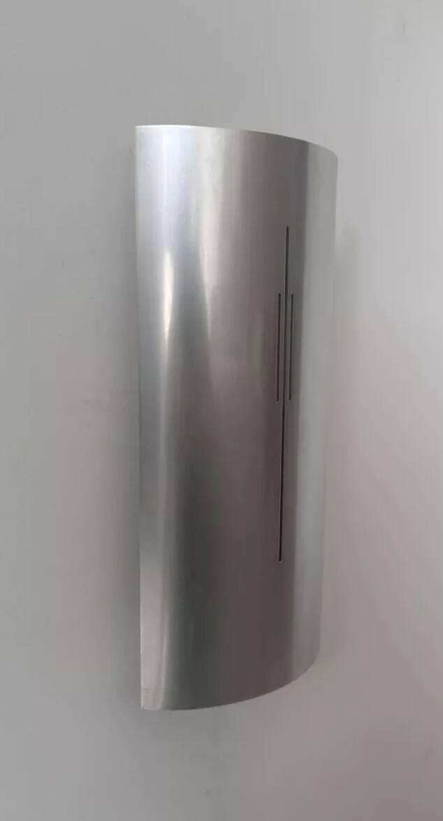 Pair of vintage wall lights, chromed metal, France 1970