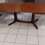 Baumann teck house extendable table vintage 1970