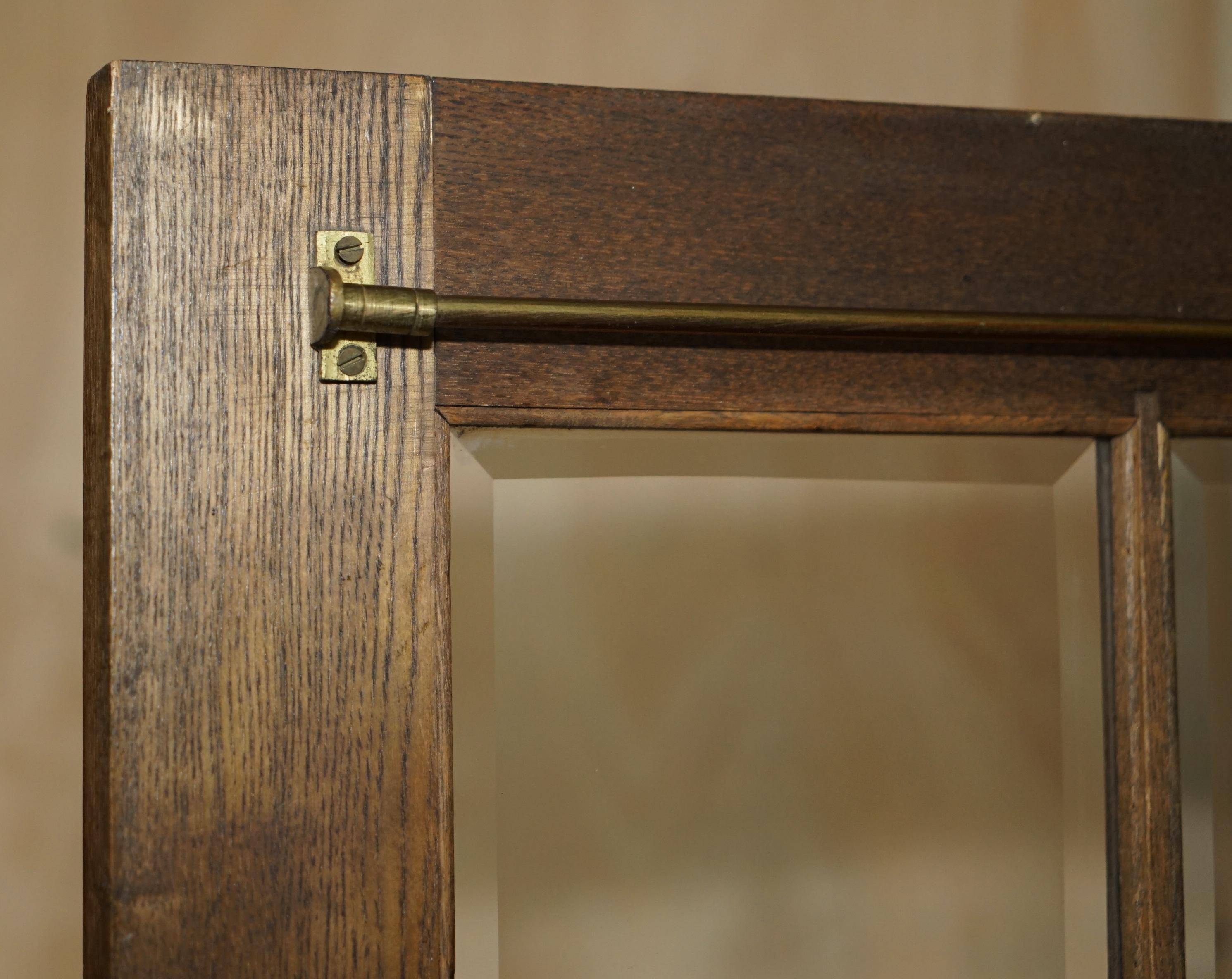 Compactum wardrobe Liberty tiger oak Art Deco style