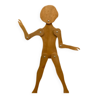 Wooden mannequin