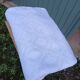 Handmade crochet antique bedspread