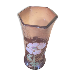 vase en verre 1900