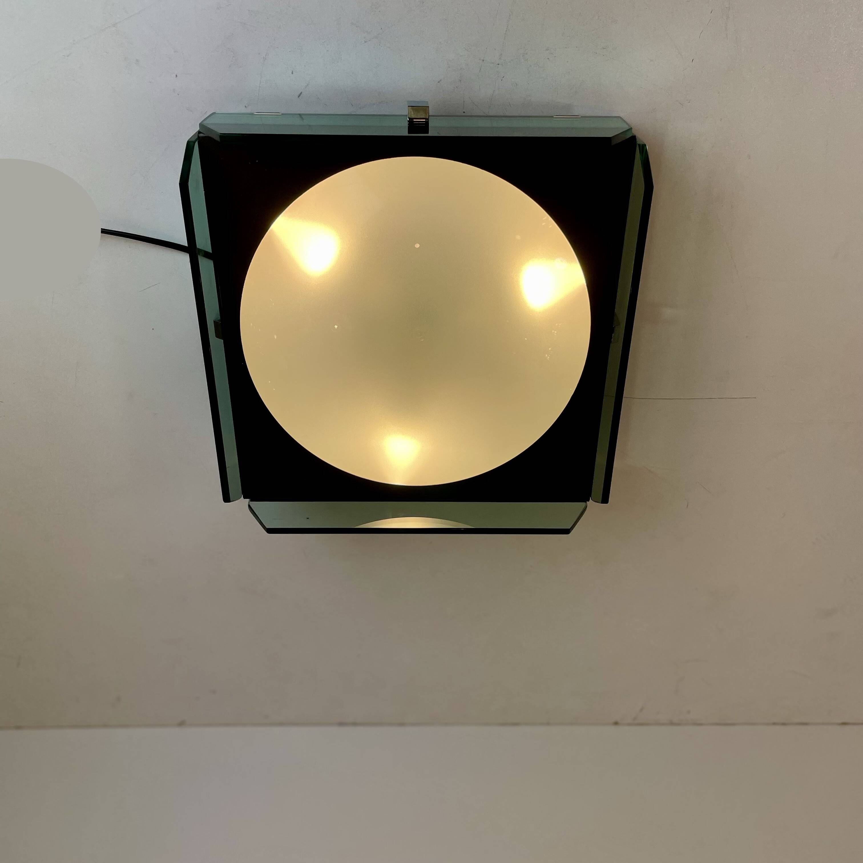 Wall or Ceiling Bathroom Lamp, 1970s