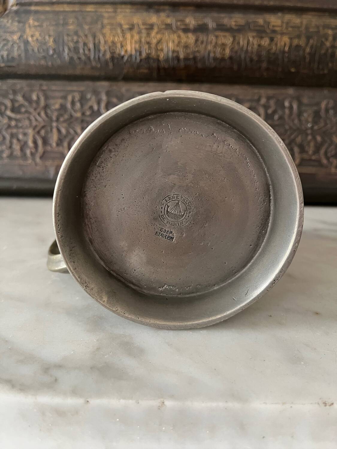 Pewter beer mug - Étains de Paris