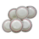 6 vintage soup plates from Céranord St Amand 220505