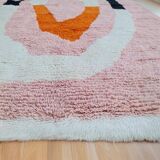 Handmade traditional Berber rug size 140 x 260 cm