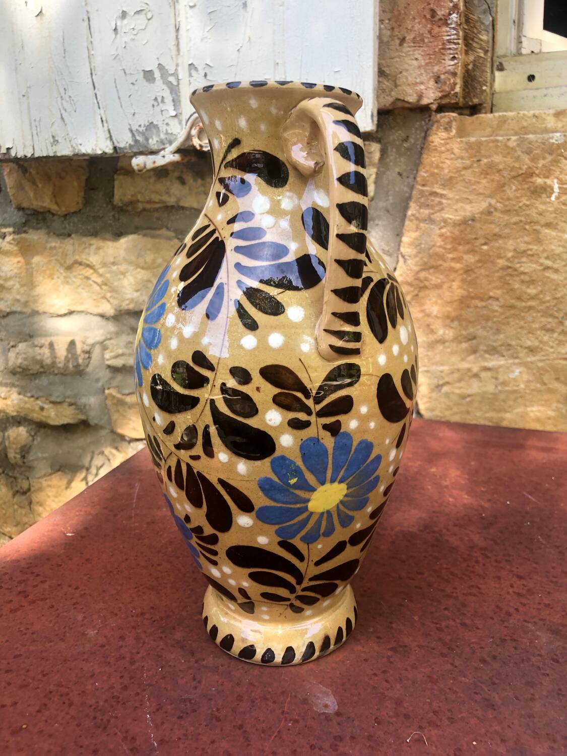 Italian flower vase