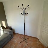 Parrot coat rack. 12 hooks. 1970.