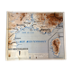 Map old region Marseille and Bordeaux