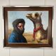 Orientalist painting, Tuareg signed Nestor Rufino