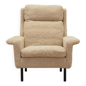 Beige armchair, Danish design, 1960s, designer: Arne Vodder, manufacturer: