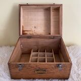 Old portable pharmacy box