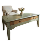 Table basse de ferme rustique