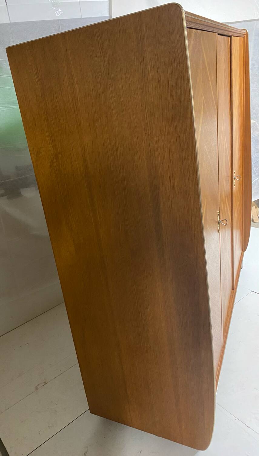 Vintage compass foot wardrobe