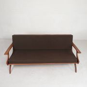 Three-seater teak sofa from De Ster Geldermalsen Gelderland, 1960s.