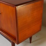 Scandinavian teak sideboard 1960 1970 Denmark