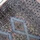 Tapis coureur vintage ouzbek Bukhara fait main en laine – 75 x 244 cm
