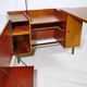 Commode-bureau mi-siècle en teck, années 1960