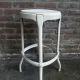 Tabouret en acier industriel