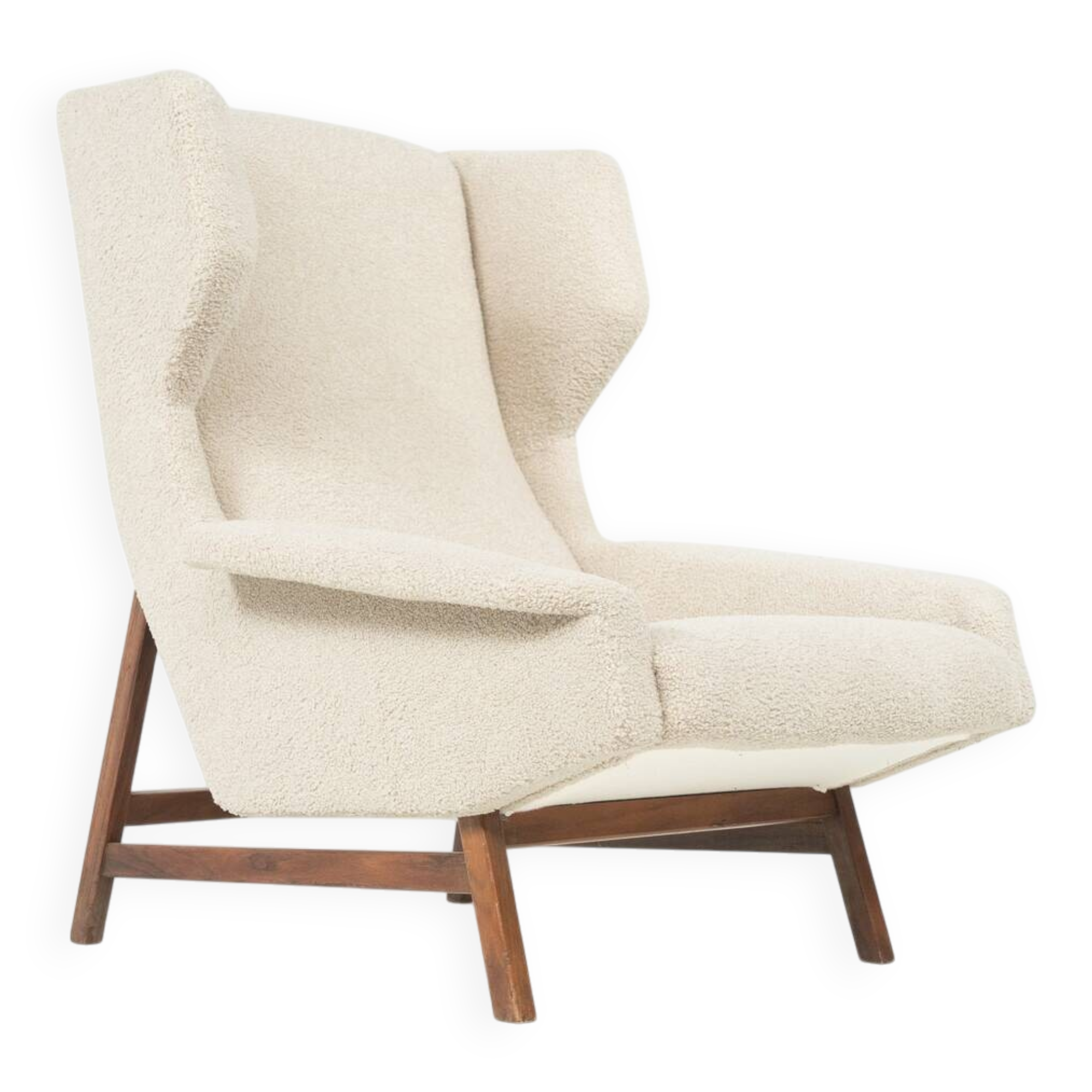 Mid-Century Modern Armchair 877 by Gianfranco Frattini for Cassina