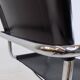 Matteo grassi mg5 set of 2 leather cantilever chairs
