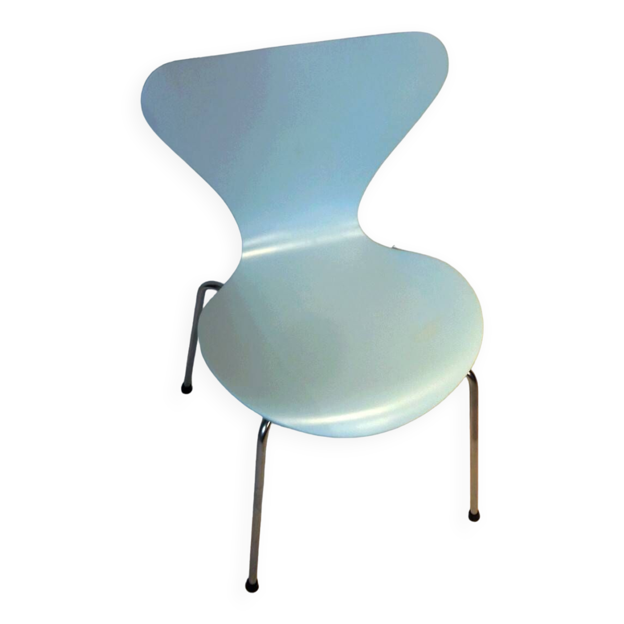 Chair mod. 3107 Arne Jacobsen Azur