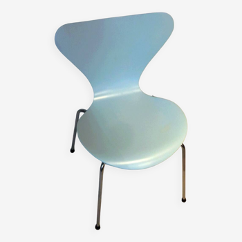 Chaise mod. 3107  Arne Jacobsen  Azur
