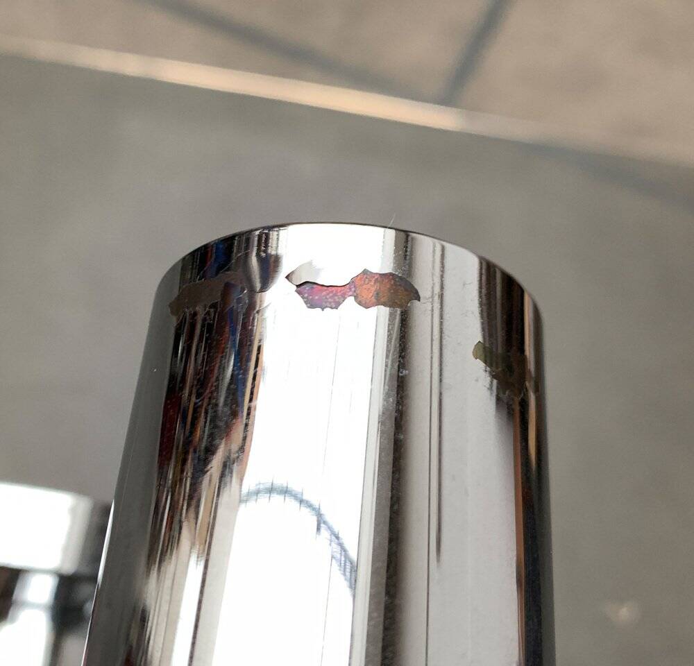 Chrome ceiling or wall lamp Space Age by Gaetano Sciolari for Leola, Germany, 1970s, set of 2