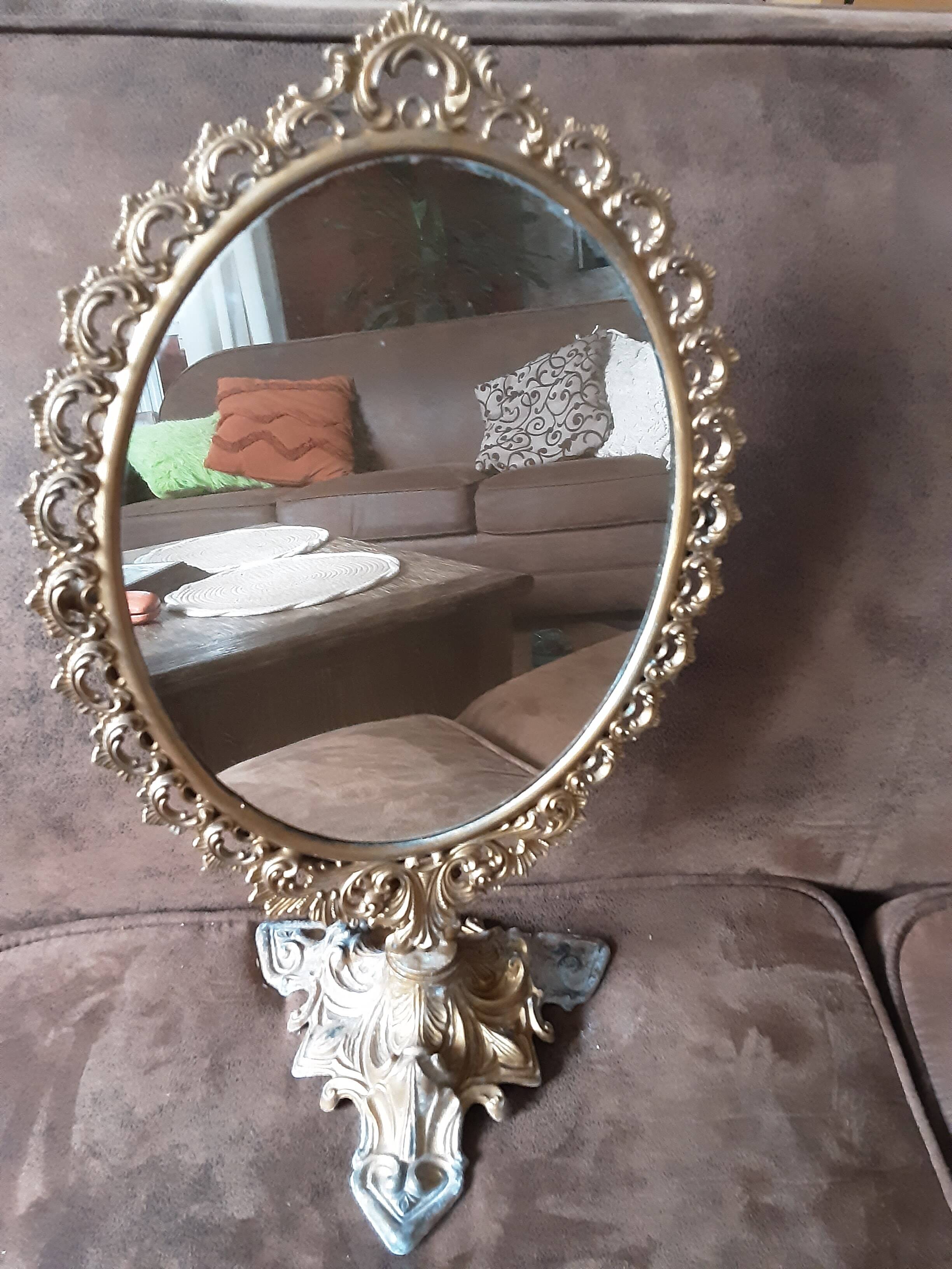 Miroir laiton ancien