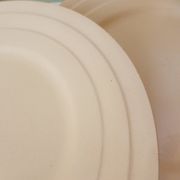 4 assiettes à dessert Art déco vintage