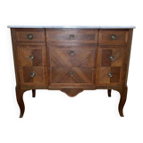 Commode de style Transition en marqueterie