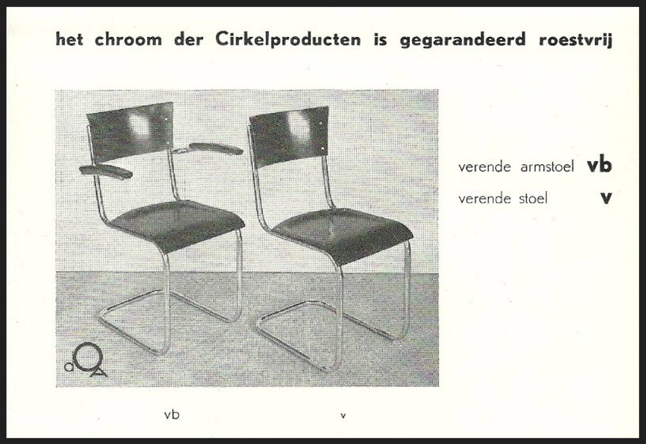 1930s Bauhaus Mart Stam chair