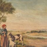 Goat painting table