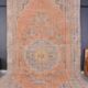 Oushak Vintage Wool Carpet Sku2316