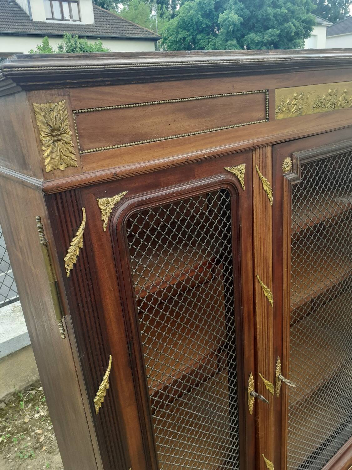 Louis XVI style wardrobe