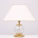 Crystal Ball Table lamp Hollywood Regency Germany 1970s