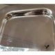 Square silver-plated metal tray CESA 1882
