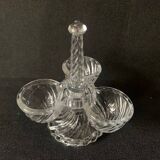 Old crystal egg server, 1920