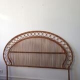 Rattan headboard