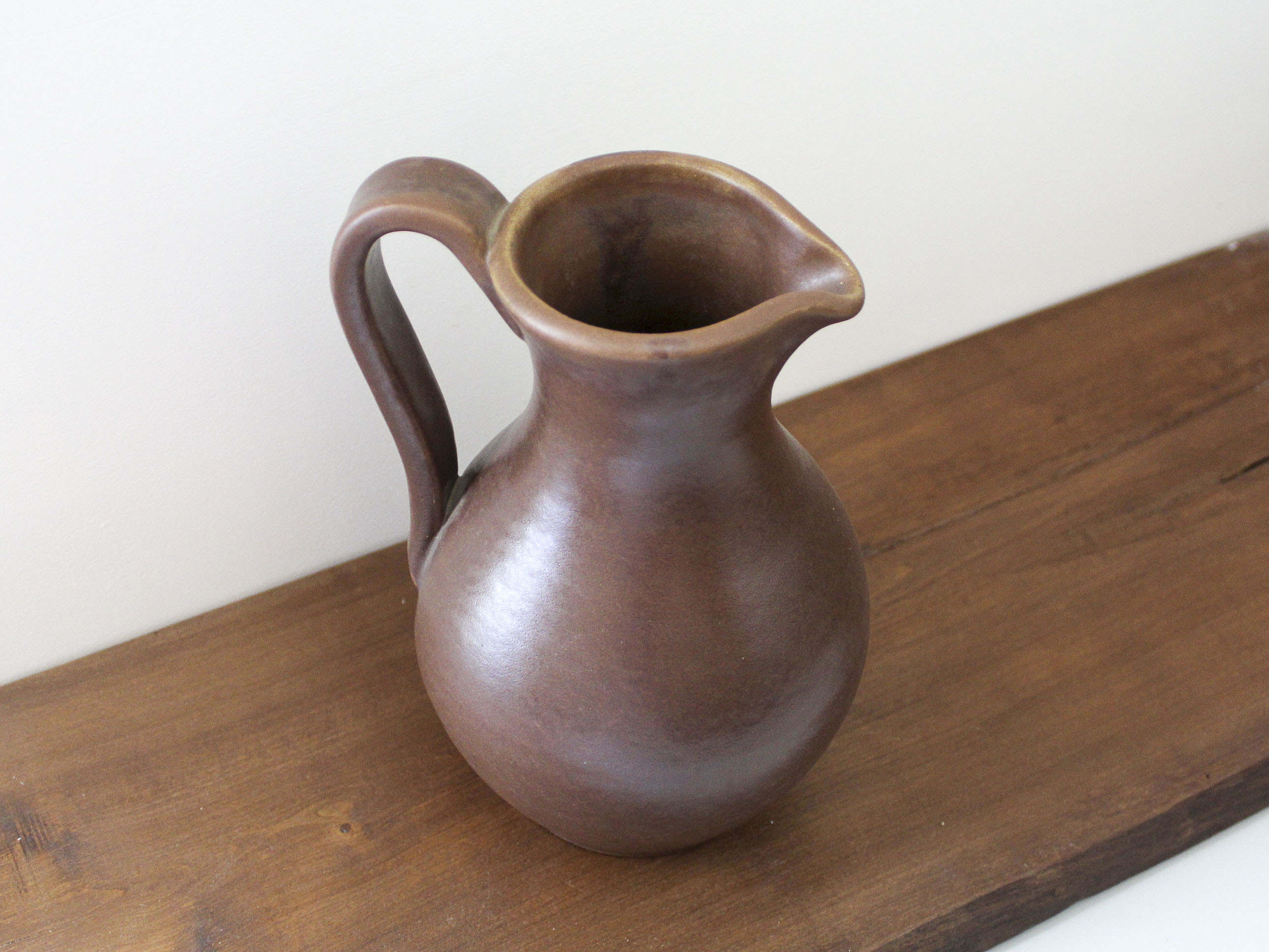 Pitcher in glazed stoneware Ph. Aubert