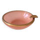 Ancien cendrier opaline rose vintage