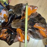 Large "Feuille" dish Vallauris Vintage 1963 - Glazed ceramic 42cm