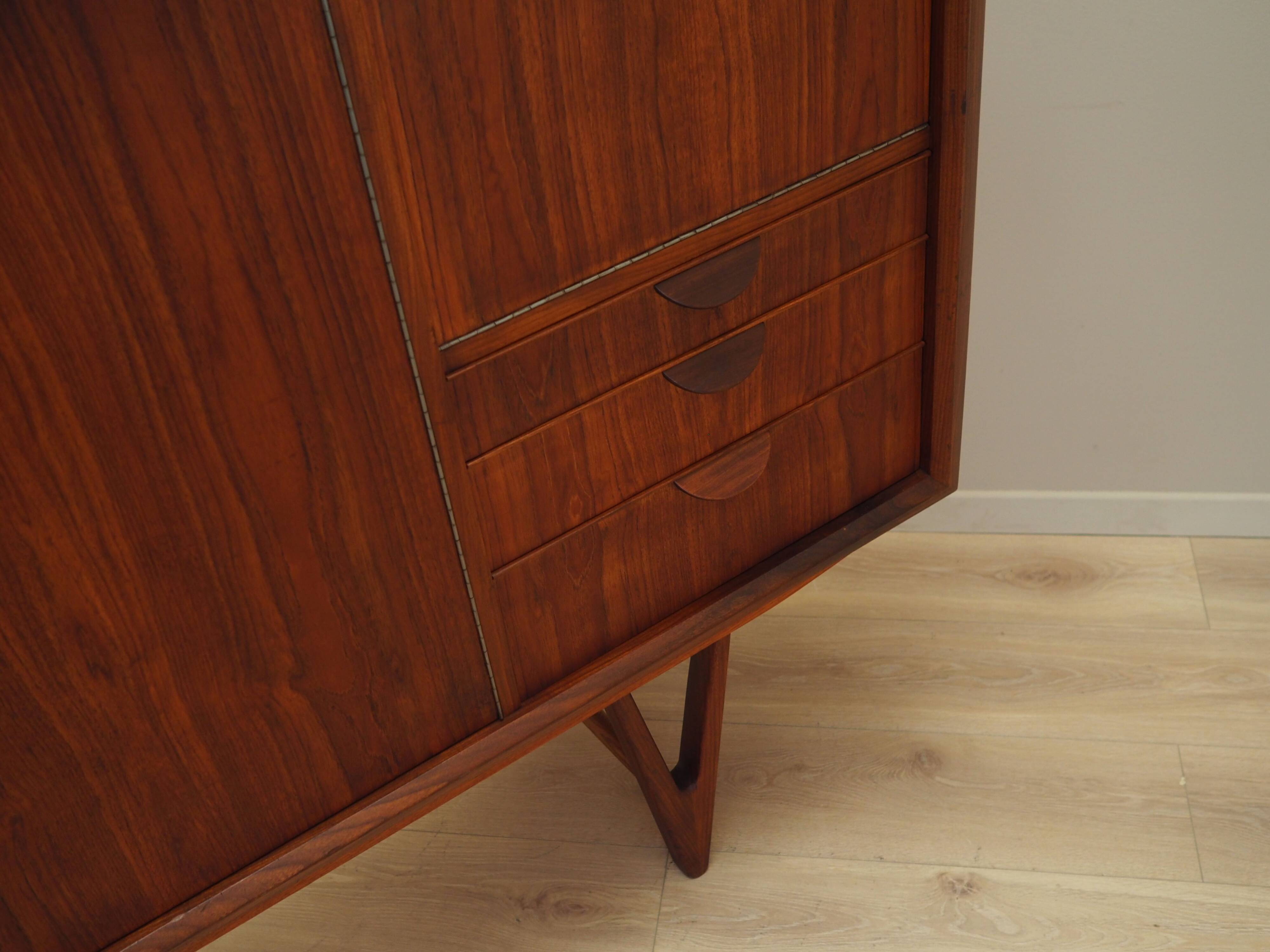 Teak highboard, Danish design, 1960s, designer: Kurt Østervig