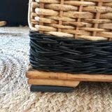 Vintage wicker chest